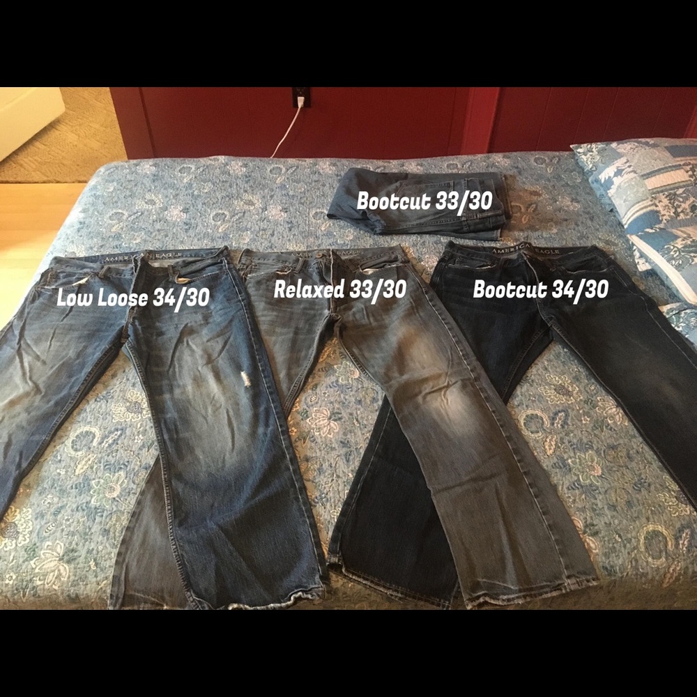 Men American Eagle Jeans LOT